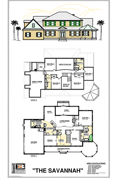 The Savannah Floor Plan