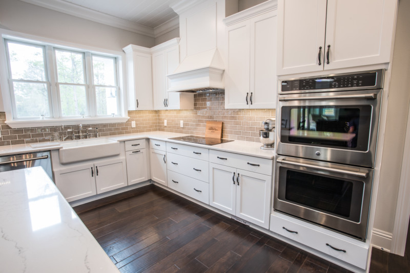 The Kinsley White Kitchen - Bennett Construction